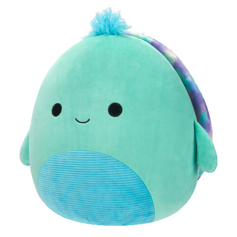 12-Inch Cascade the Teal Turtle with Tie-Dye Shell - Image 2