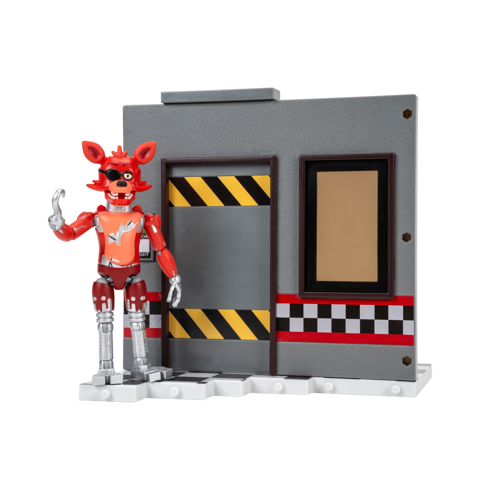 Five Nights at Freddy's Classic Foxy Office Set - 5-Inch Articulated Figure