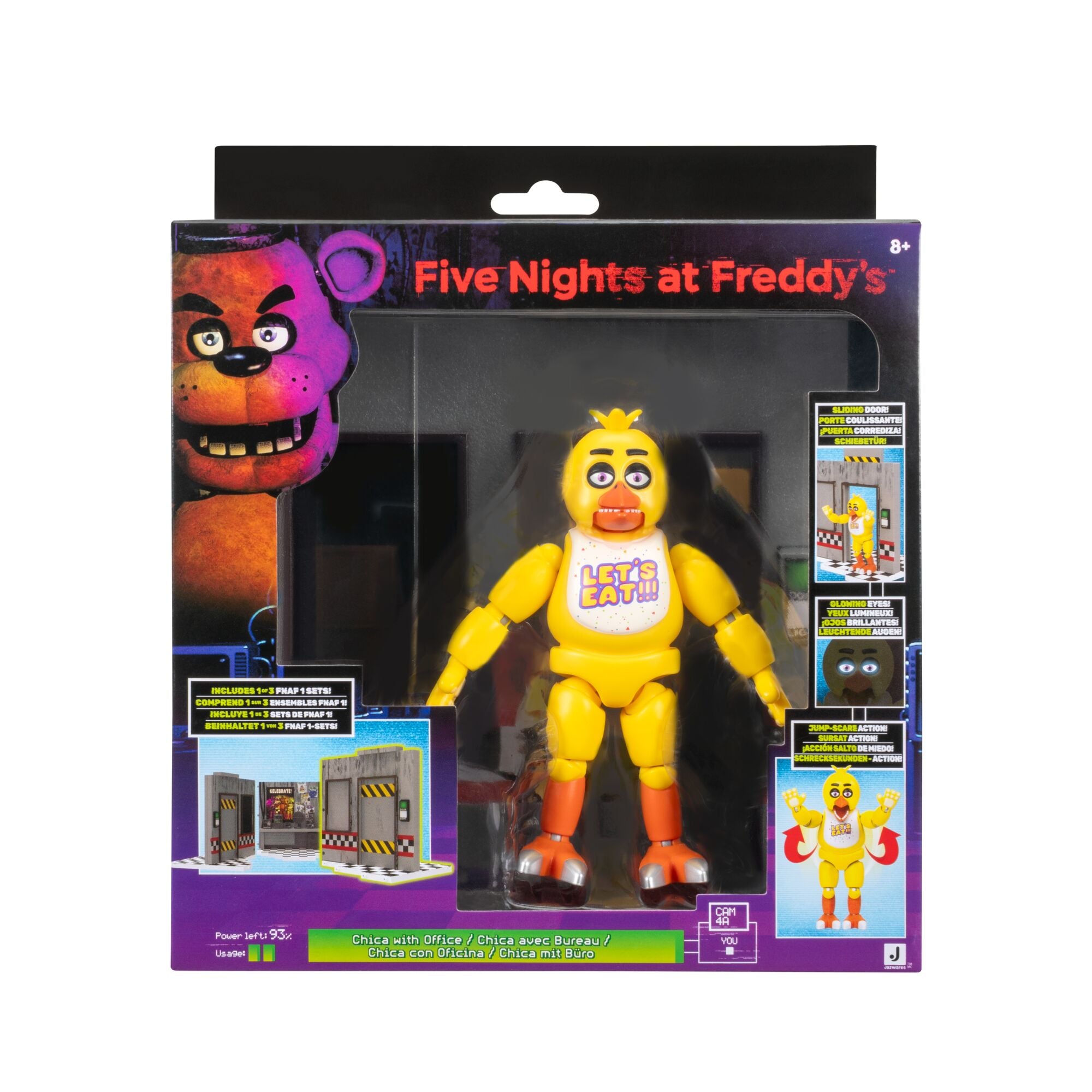 Five Nights at Freddy's Classic Chica Office Set - 5-Inch Articulated Figure - Image 2