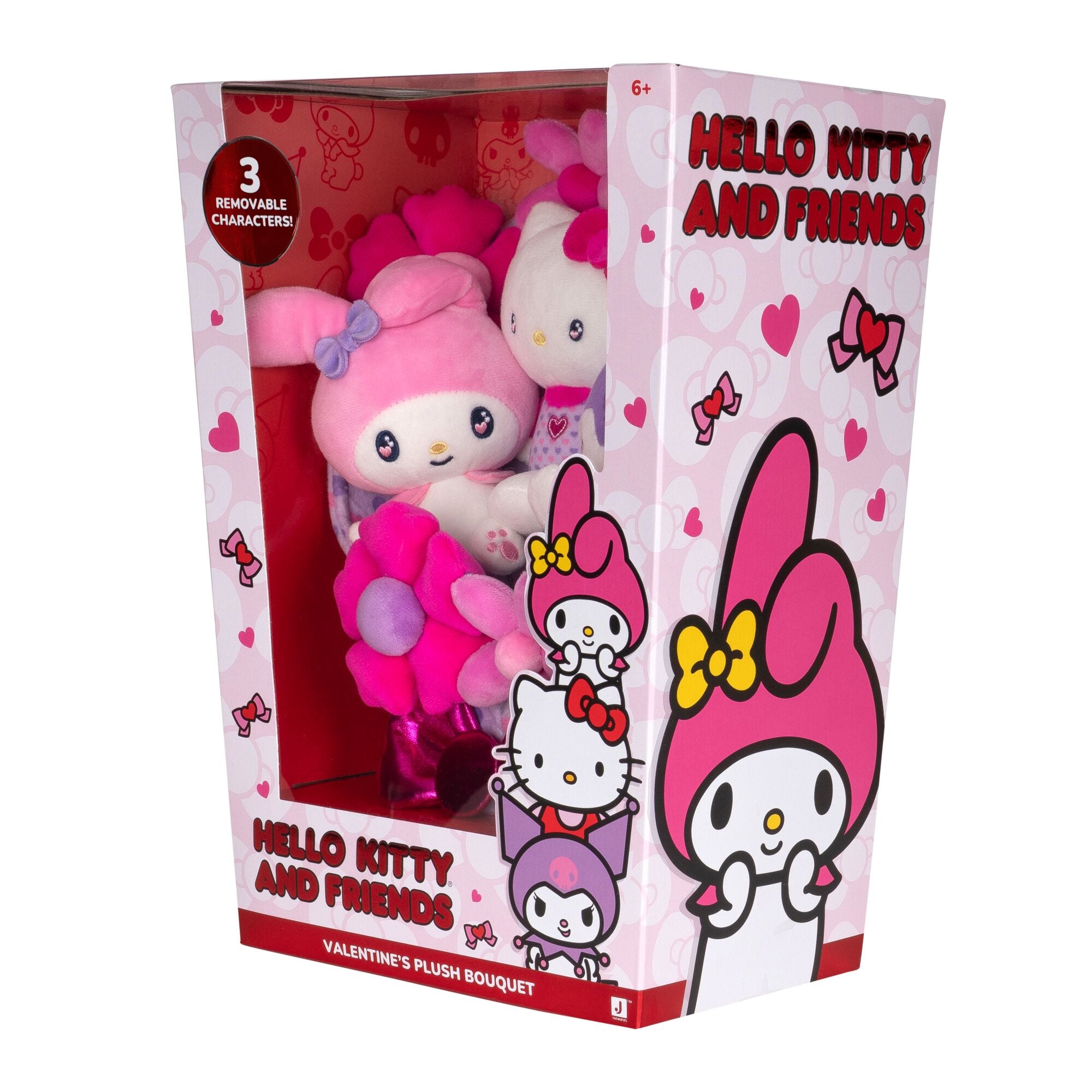 Hello Kitty and Friends 12-Inch Plush Special Valentine's Bouquet - Image 10