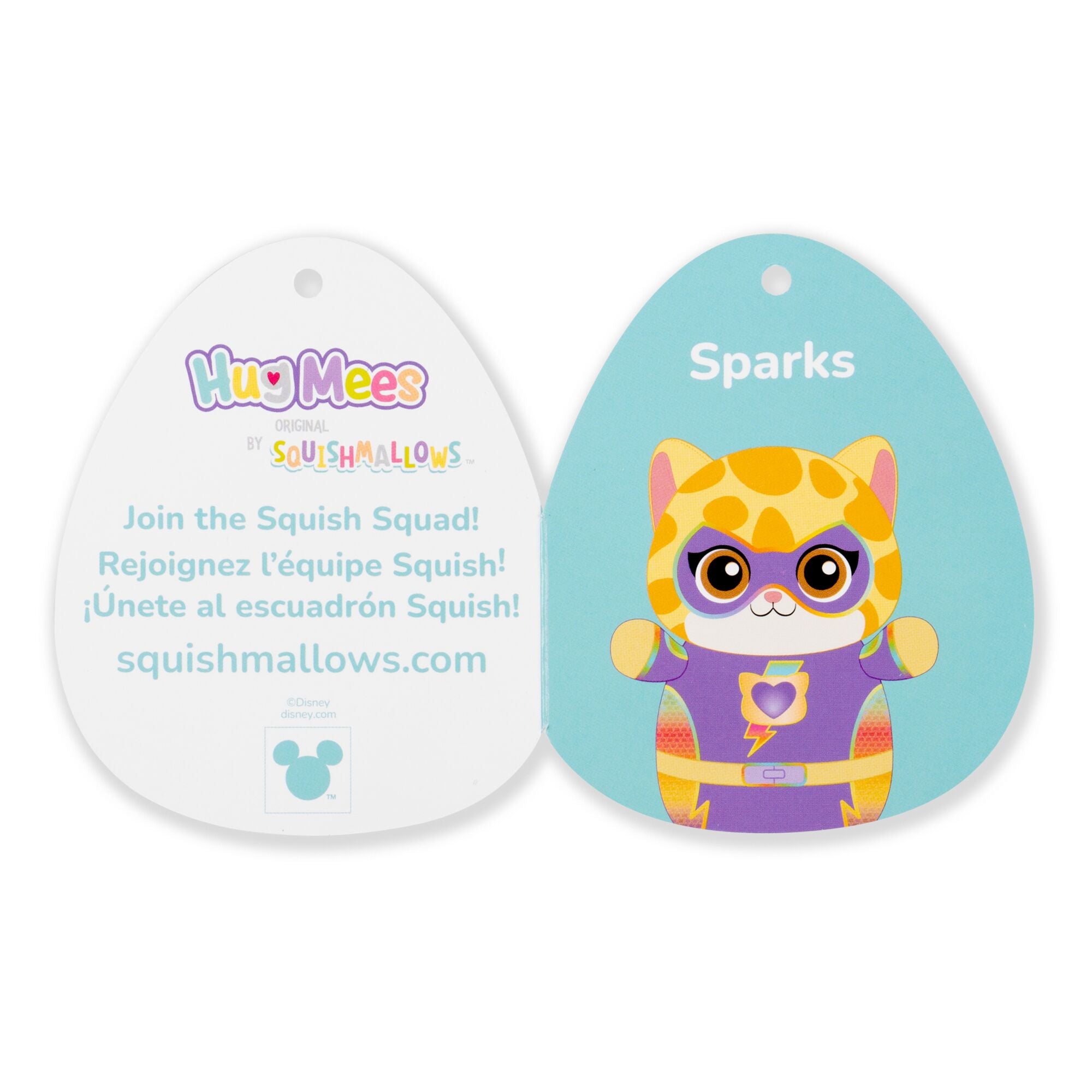 Disney SuperKitties 10-Inch Sparks HugMees - Image 6