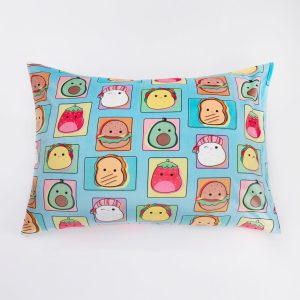 Total Foodies Teal SquishPillow Pillowcase (Standard)