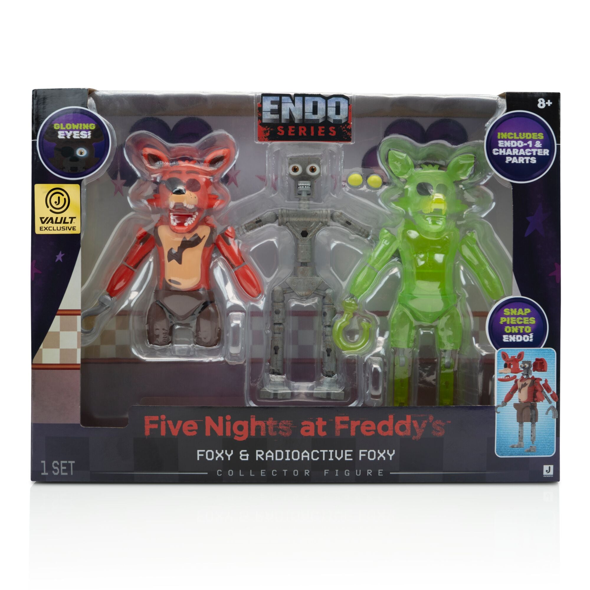 Five Nights at Freddy's Endo-01 (Classic Foxy and Radioactive Foxy) - Image 2