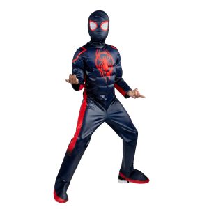 MARVEL Miles Morales Youth Boy Qualux Costume