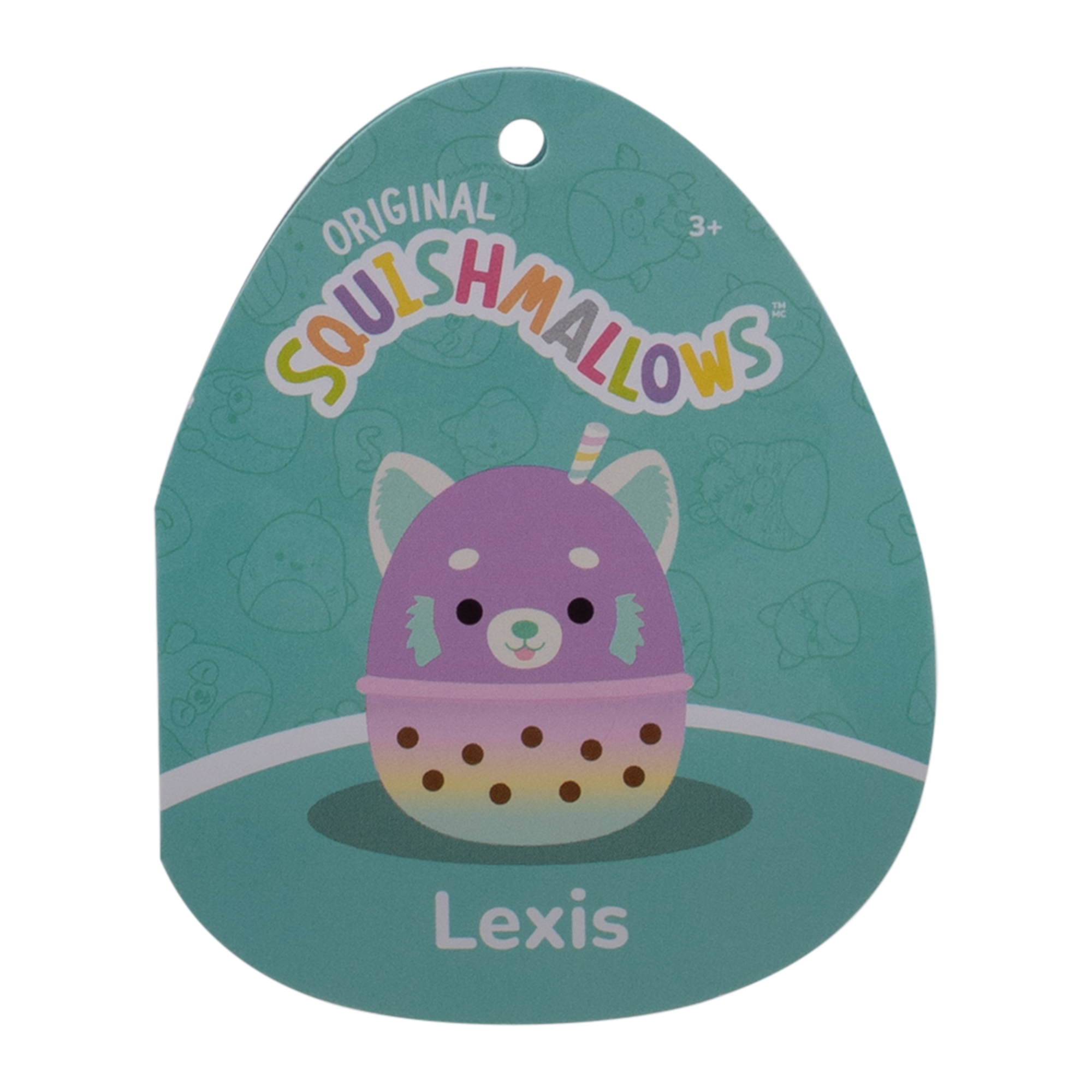8-Inch Lexis Purple Red Panda in Boba Tea Cup - Image 5