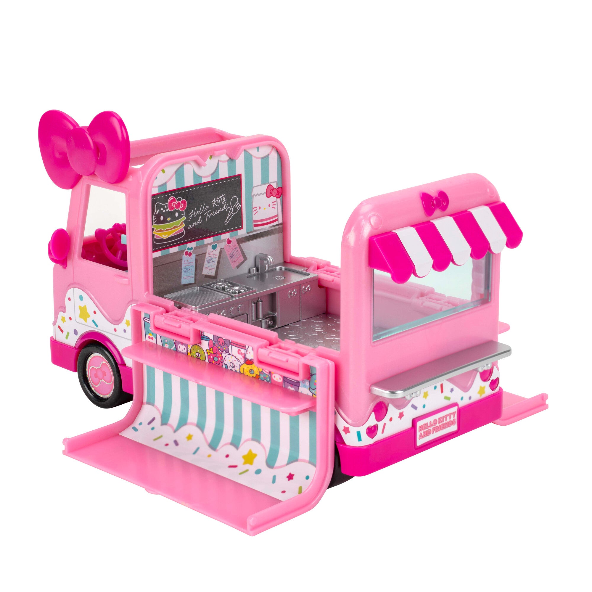Squish-a-longs Hello Kitty and Friends Hello Kitty Cafe Truck Playset - Image 13
