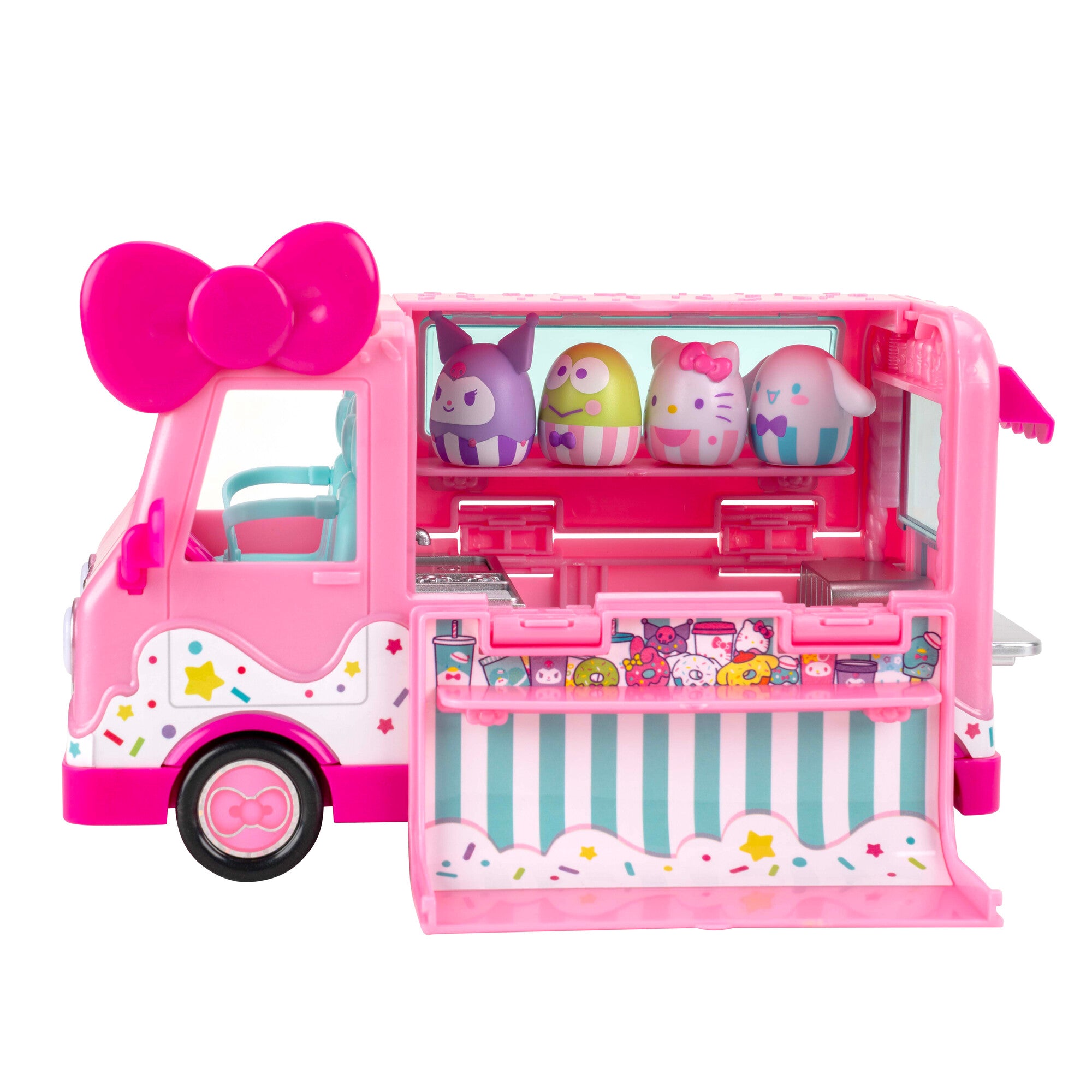 Squish-a-longs Hello Kitty and Friends Hello Kitty Cafe Truck Playset - Image 14