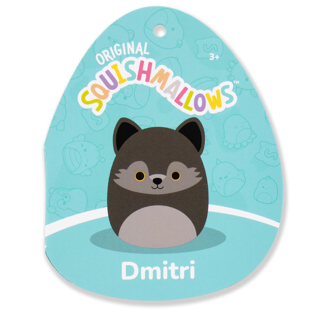 3.5-Inch Dmitri the Dark Grey Wolf Clip - Image 5