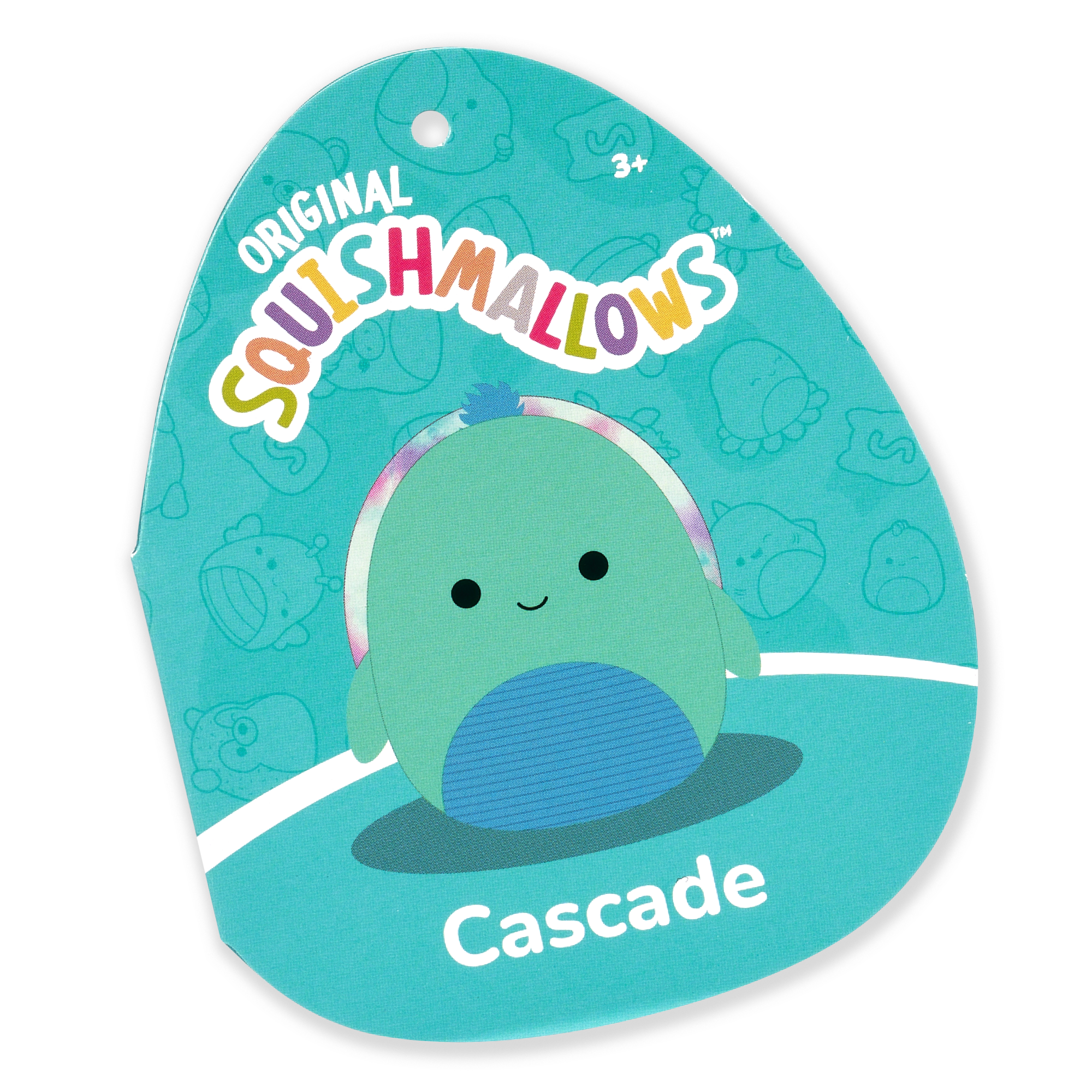 12-Inch Cascade the Teal Turtle with Tie-Dye Shell - Image 5
