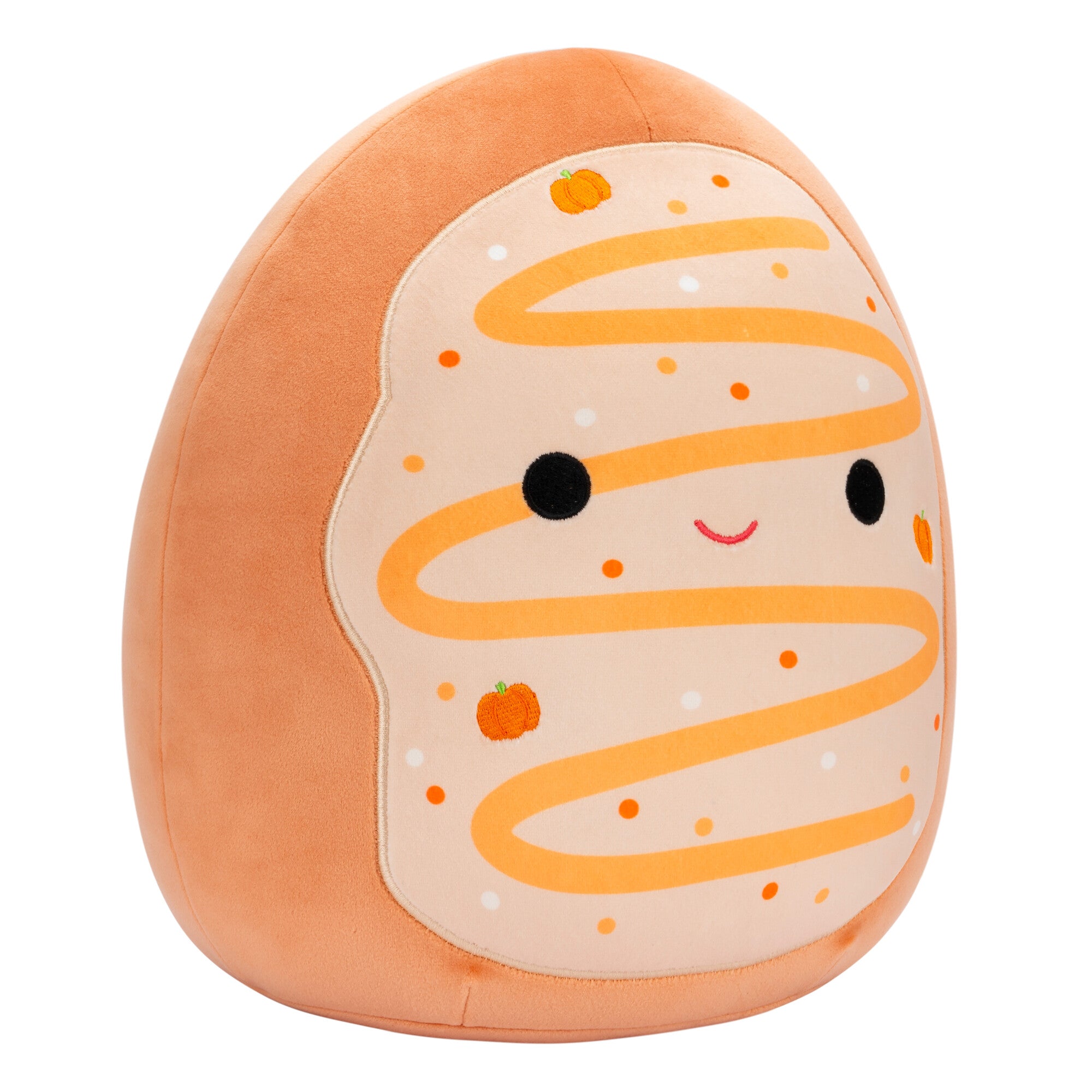 11-Inch Tadd the Frosted Pumpkin Donut with Orange Drizzle - Image 2