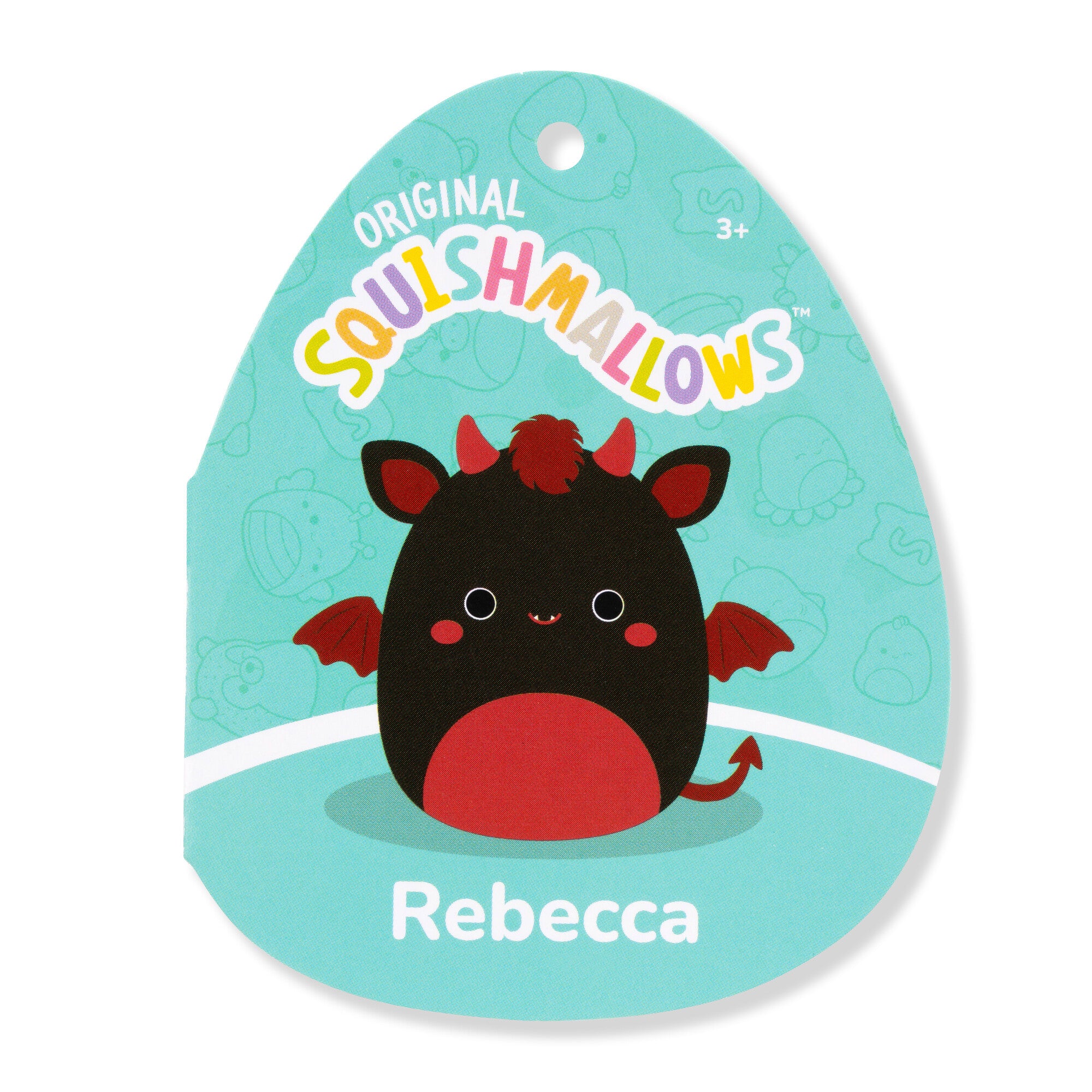 8-Inch Rebecca the Black and Maroon Jersey Devil - Image 5