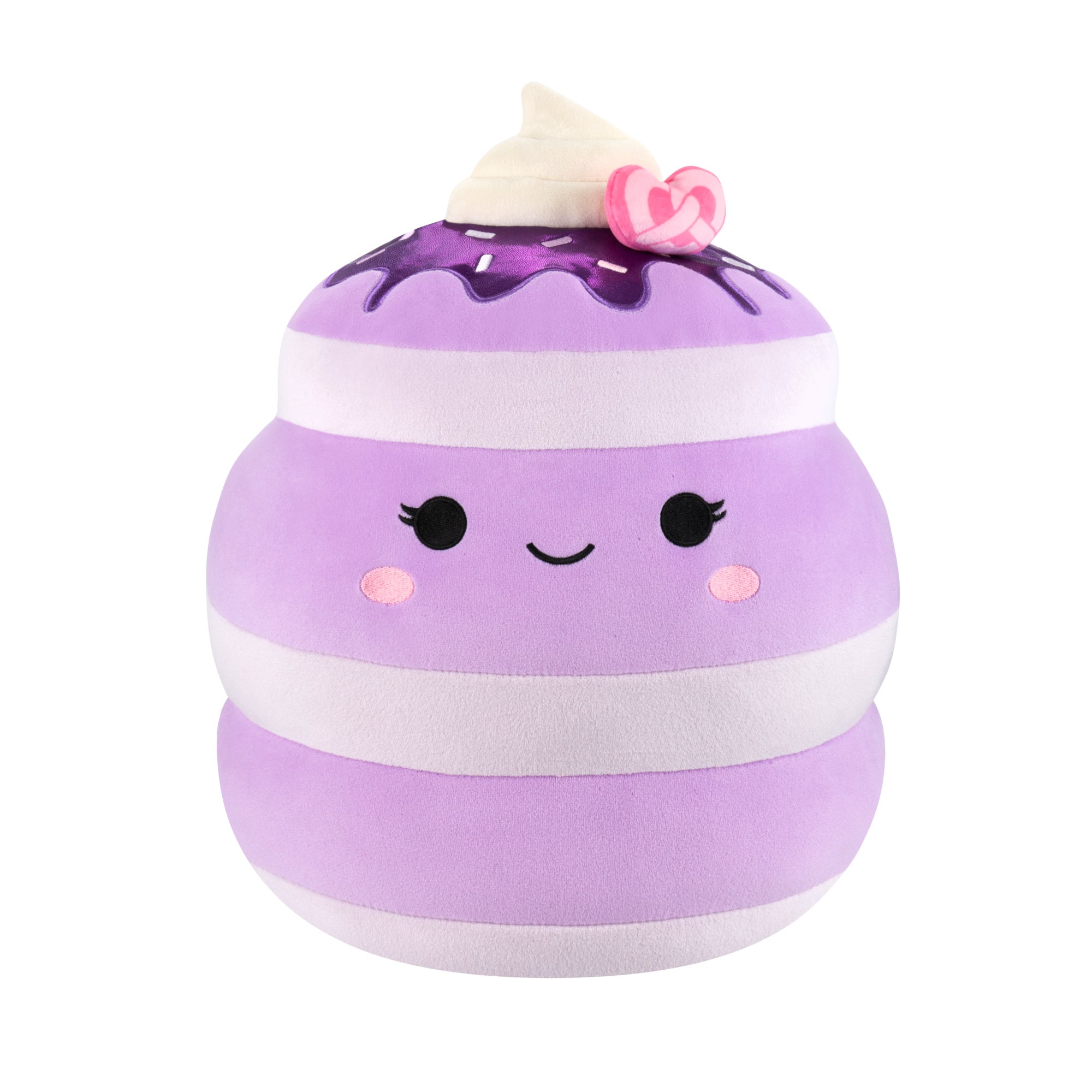 12-Inch Select Series Una the Ube Pancakes with Pink Pretzel