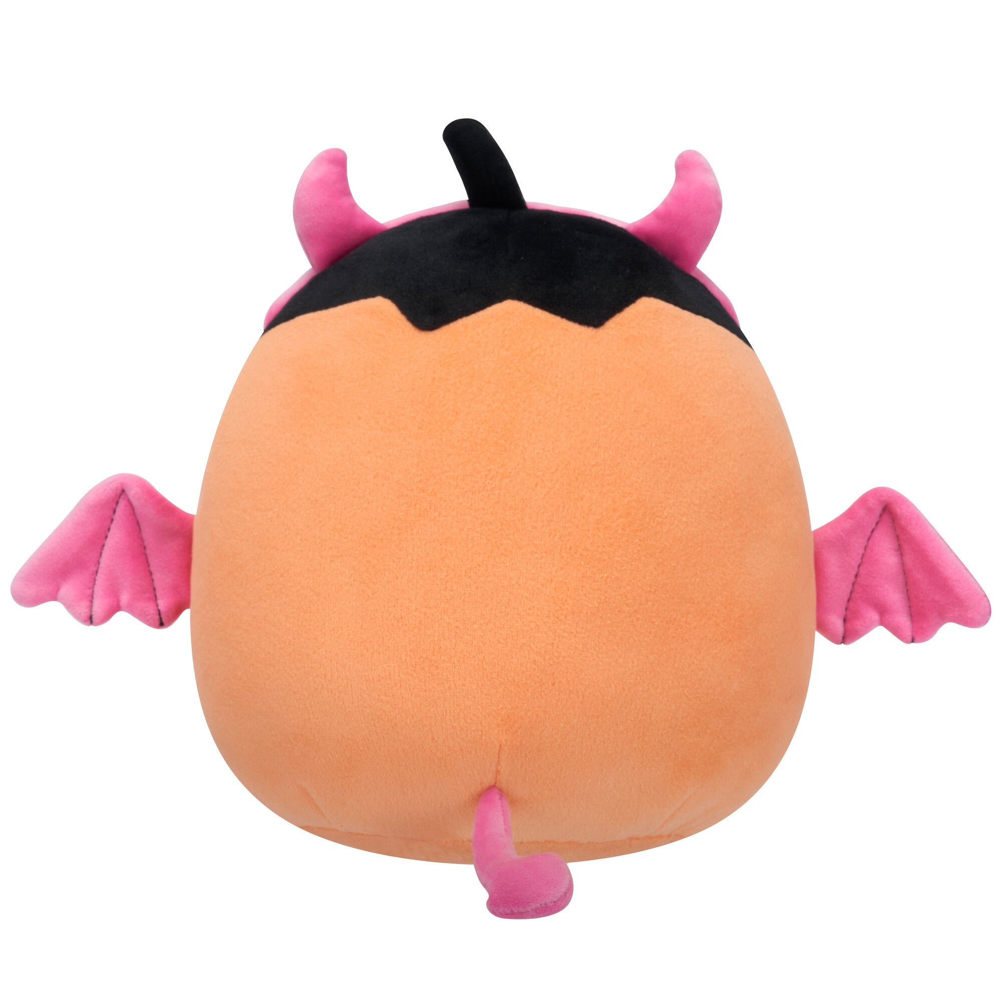 8-Inch Margie the Pastel Orange Pumpkin in Pink Devil Costume - Image 4
