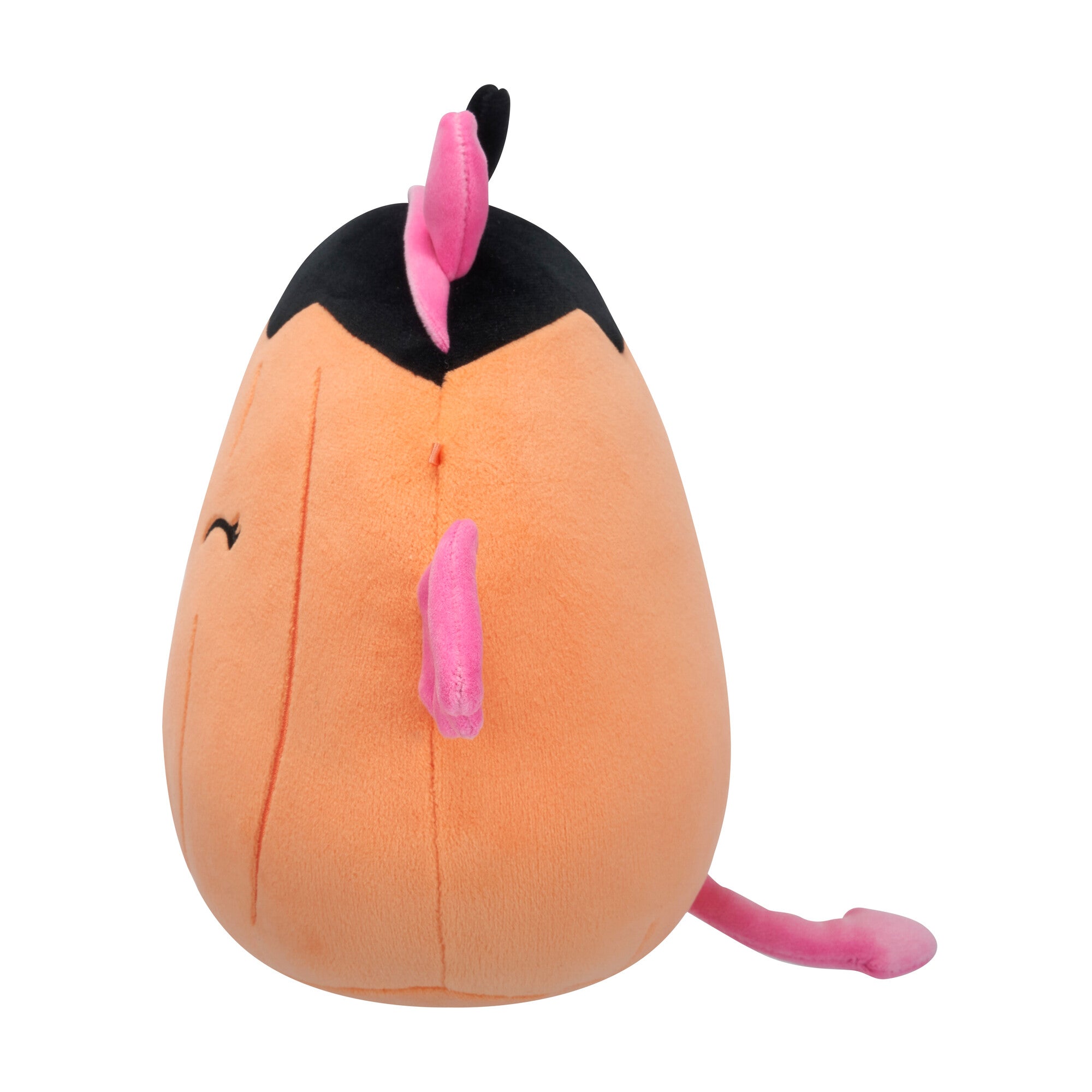 8-Inch Margie the Pastel Orange Pumpkin in Pink Devil Costume - Image 3