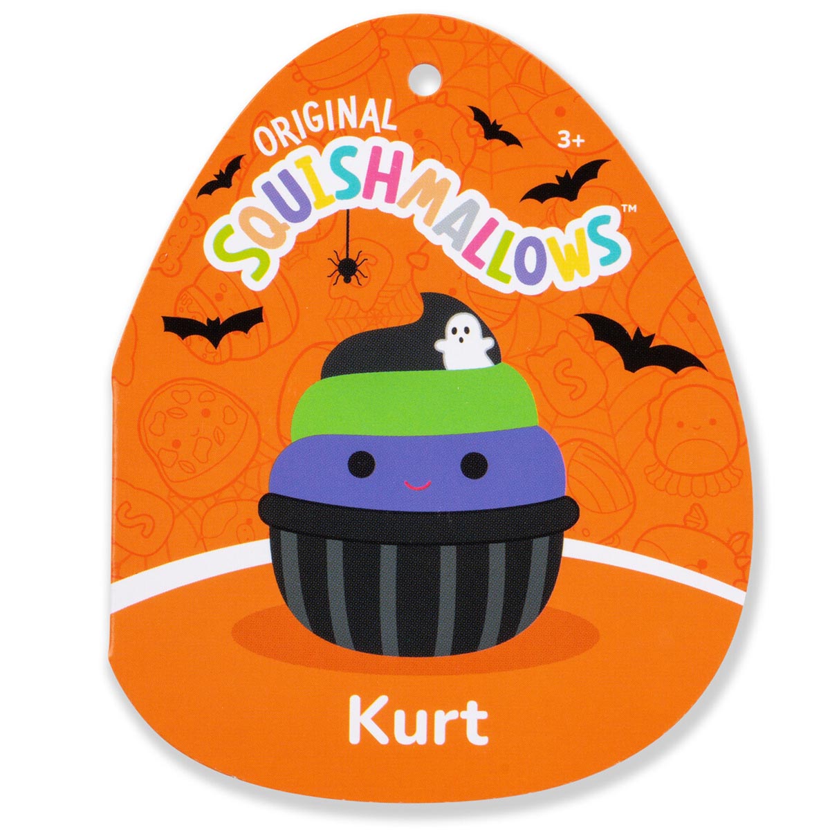 12-Inch Kurt the Black Cupcake With Green and Purple Frosting - Image 5