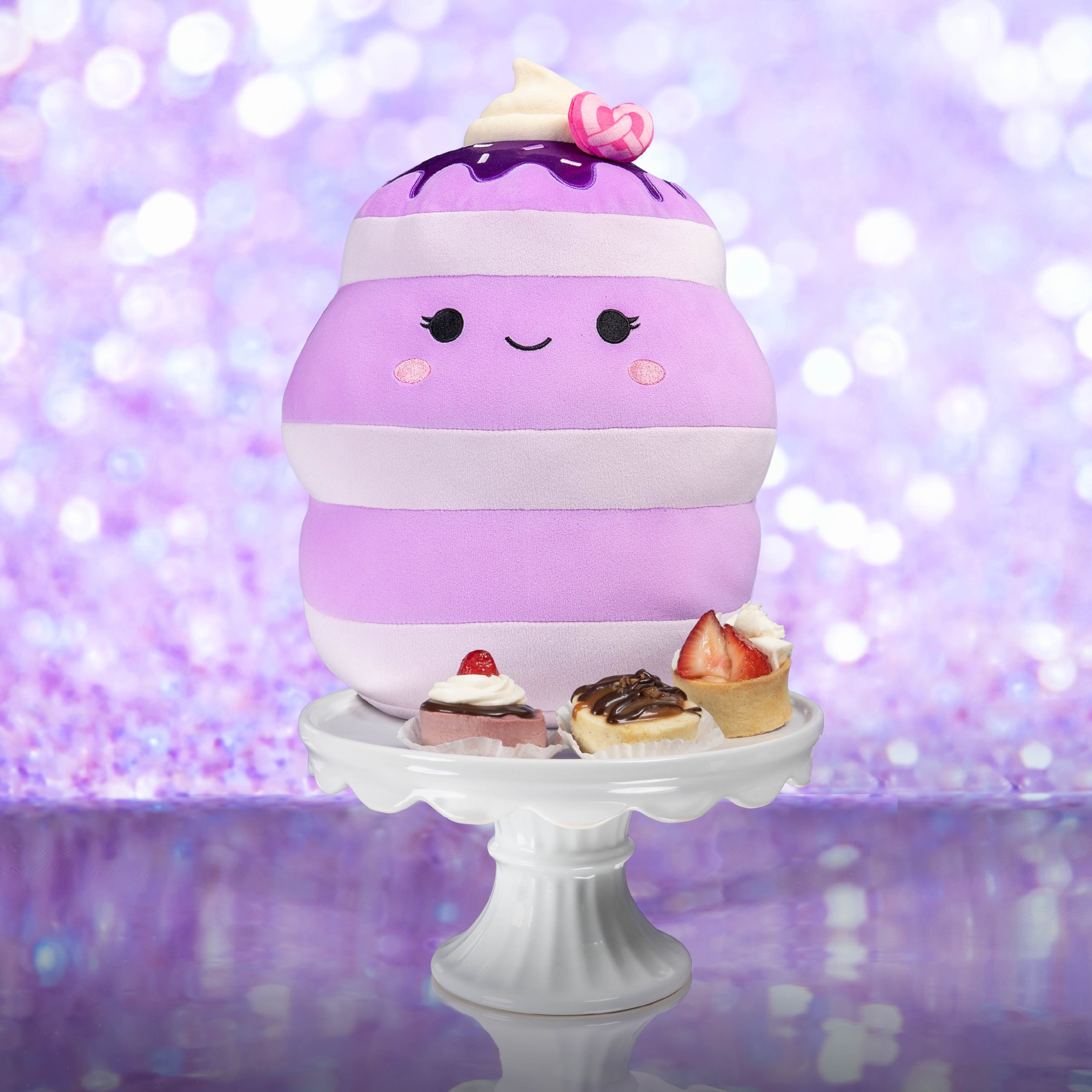 12-Inch Select Series Una the Ube Pancakes with Pink Pretzel - Image 3