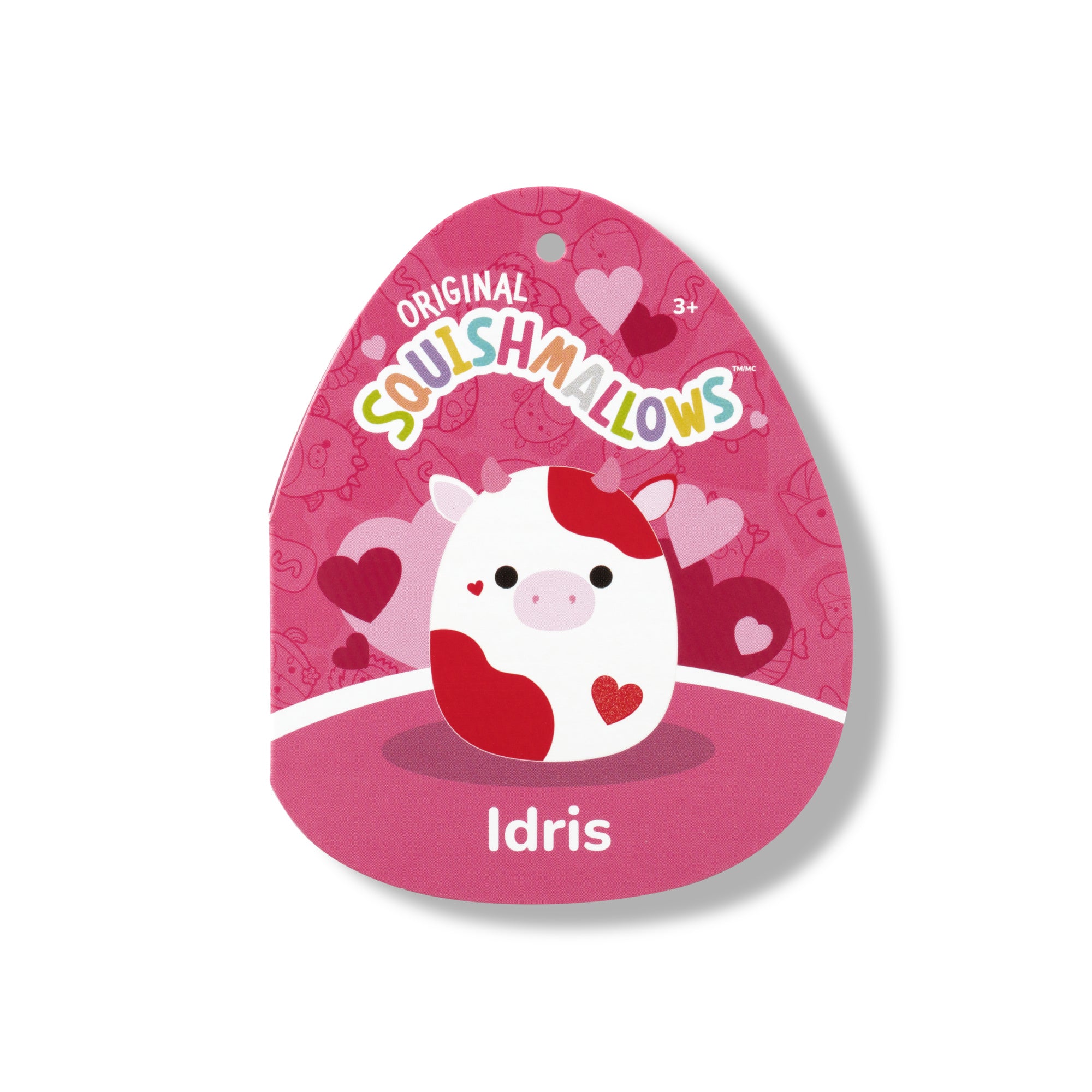 12-Inch Idris the Red and Off-White Cow - Image 5