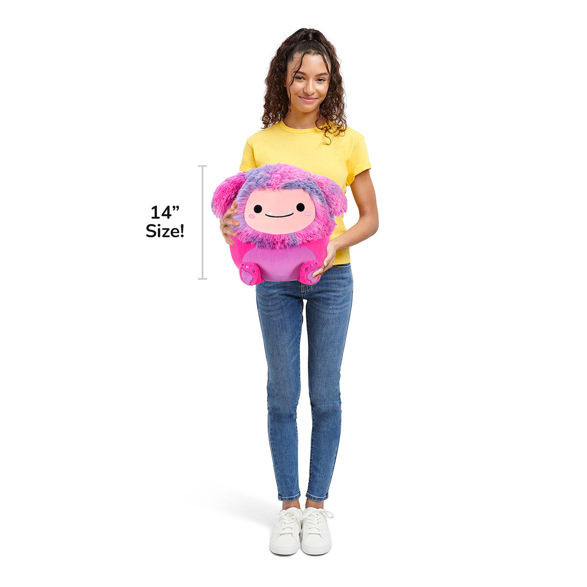 14-Inch Woxie the Magenta Bigfoot - Image 7