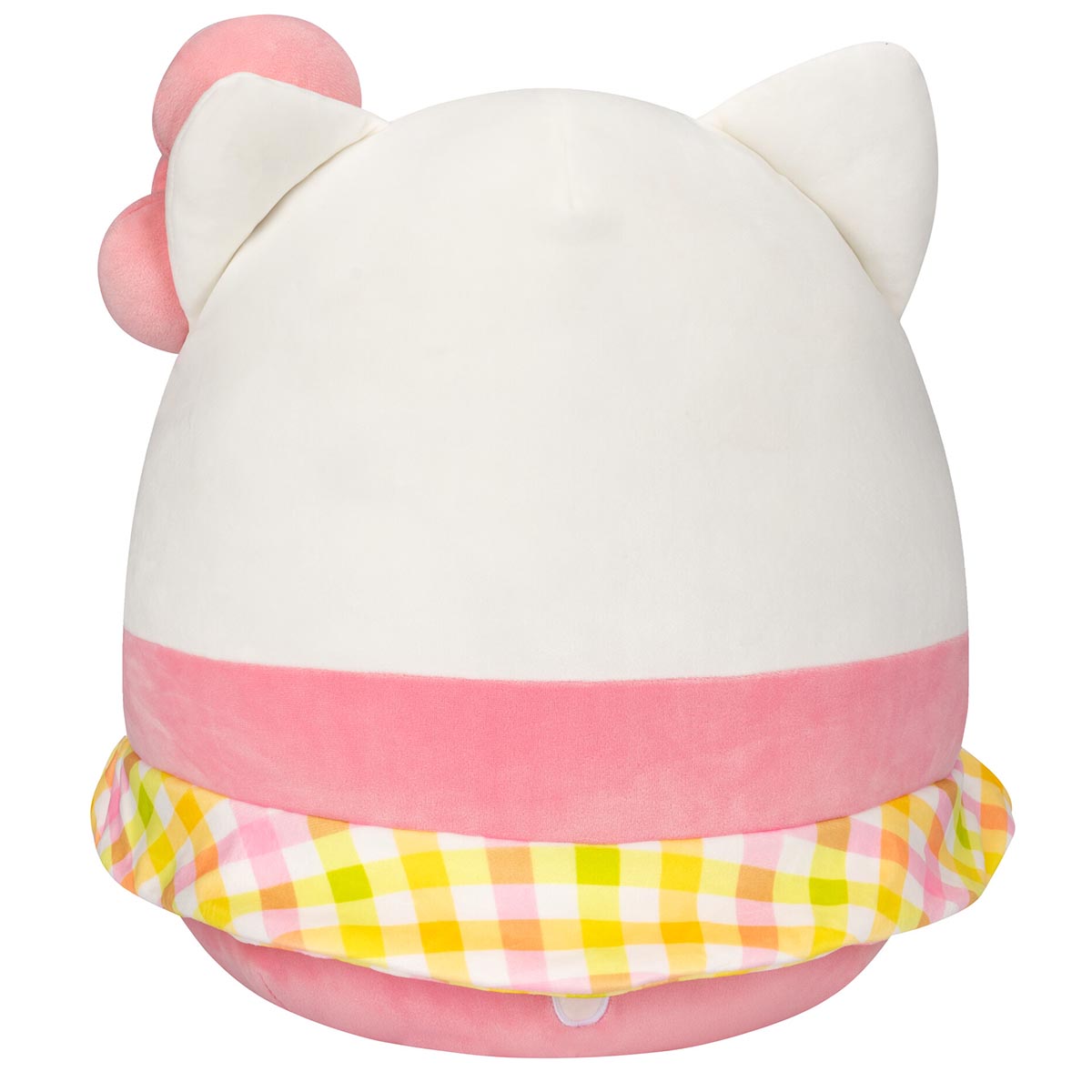 Hello Kitty and Friends 14-Inch Hello Kitty Wearing Gingham Skirt Squishmallows - Image 4