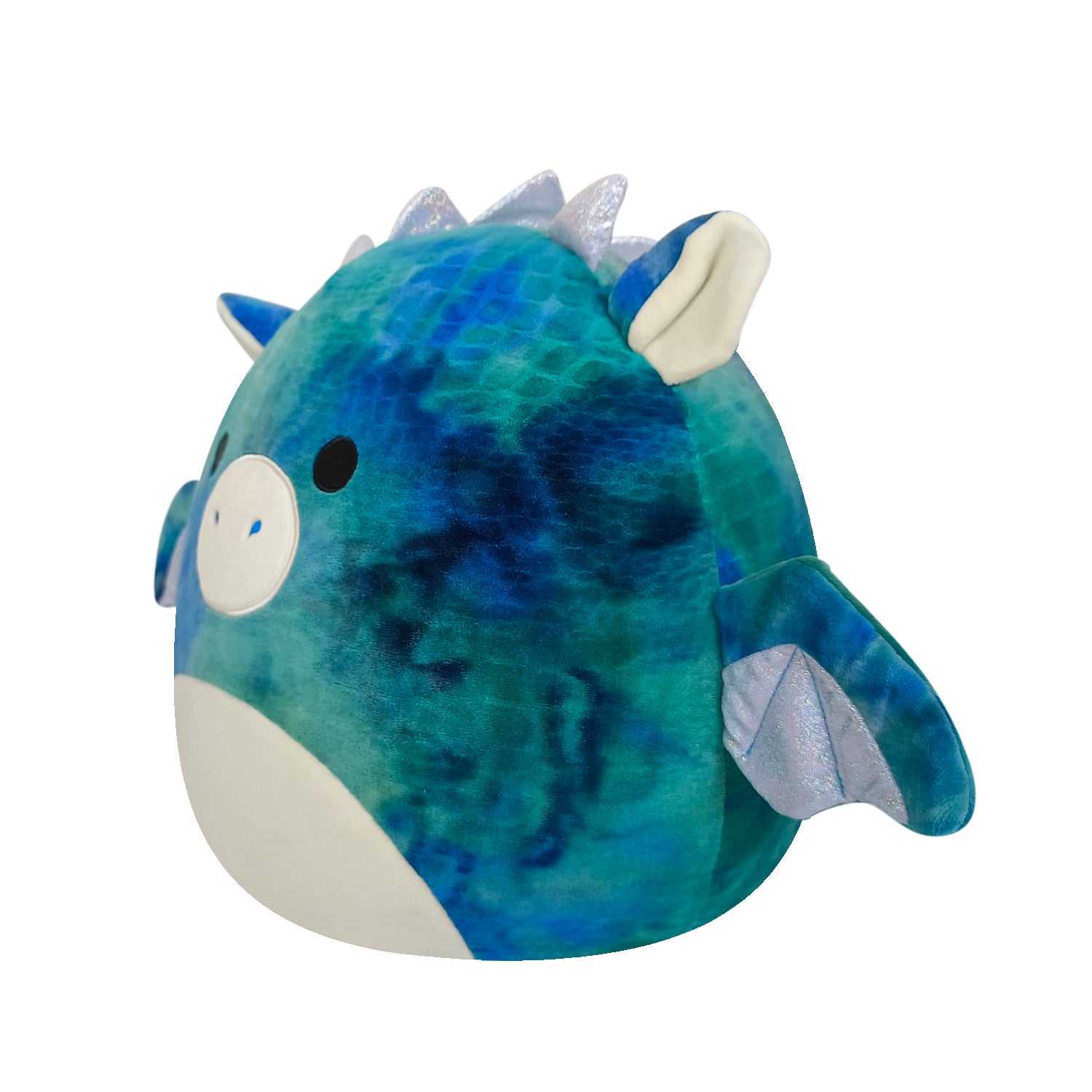 14-Inch Dominic the Blue Textured Dragon - Image 2